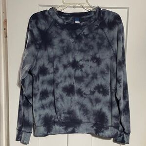 Old Navy Dark Tie-Dye Sweatshirt